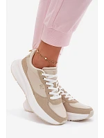 Dámské tenisky na platformě GAP PENELOPE GPW6155300049 Béžové