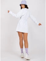 Šaty DHJ SK 15657.08P bílé