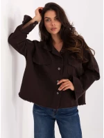 IT KS košile FL5779.87 tmavě hnědá IT KS košile FL5779.87 tmavě hnědá