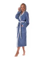 Unisex župan Tampa duo s kapucí 3959 5456 denim - Vestis Unisex župan Tampa duo s kapucí 3959 5456 denim - Vestis