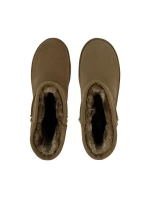 Dámské kožené boty Solo Soprani Couture Hugh Platform olive SSW421P05 06 dámské