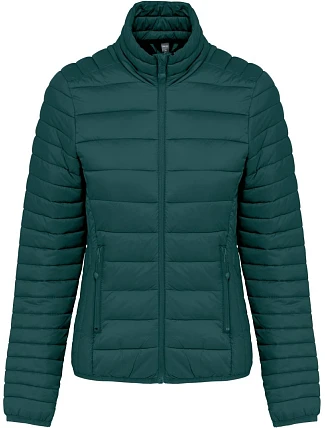 Kariban K 6121 Lehká dámská prošívaná bunda 20.6121 mineral green