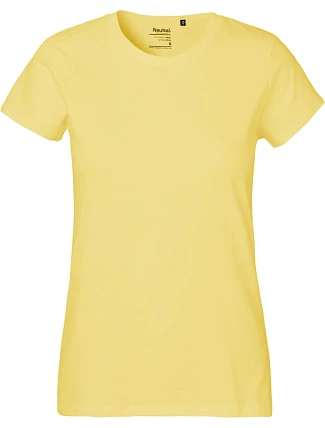 Neutral O 80001 Dámské tričko z těžké bio bavlny 77.8001 dusty yellow Neutral O 80001 Dámské tričko z těžké bio bavlny 77.8001 dusty yellow
