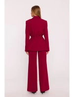 M873 Blejzr se stahovacím pasem - bordó M873 Blejzr se stahovacím pasem - bordó