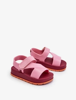 Dětské sandály na suchý zip Scented ZAXY Pink