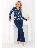 Dámské pyžamo CAROLINE dlouhé