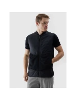 Pánská černá pánská běžecká vesta Primaloft eco 4F