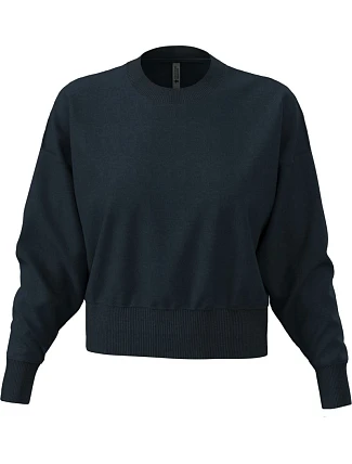 Next Level Apparel N 9087 Těžká dámská oversize mikina 08.9087 midnight navy