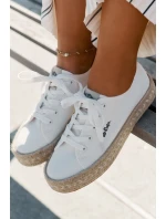 Dámské Tenisky S Pletením Lee Cooper LCW-25-44-3217 Bílé