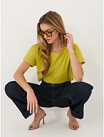 Tričko RV TS 4662.25P limetkově zelené