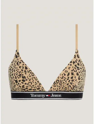 Dámska podprsenka UW0UW04244 0HD zvířecí potisk - Tommy Hilfiger Dámska podprsenka UW0UW04244 0HD zvířecí potisk - Tommy Hilfiger