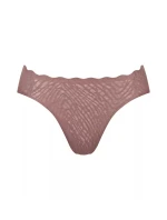 Dámské kalhotky ZERO Feel Bliss High leg - BROWN - sv. hnědé 1141 - SLOGGI