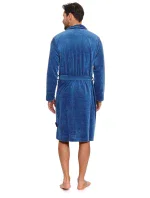 Pánský župan 6063 light blue Pánský župan 6063 light blue