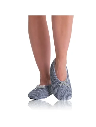 Domácí bačkůrky HOME SHOES - BELLINDA - šedá Domácí bačkůrky HOME SHOES - BELLINDA - šedá
