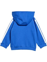 Adidas Essentials Kids Tiberio 3 Stripes Fleece Blue KC6004