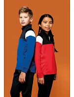 Kariban ProAct PA 388 Dětská tréninková mikina s 1/4 zipem 20.P388 black/sporty grey Kariban ProAct PA 388 Dětská tréninková mikina s 1/4 zipem 20.P388 black/sporty grey