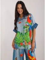 Košile DHJ KS 19007.32 modrá