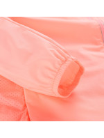 Dámská ultralehká bunda s úpravou dwr ALPINE PRO SPINA neon salmon