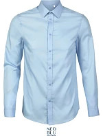 NEOBLU Blaise Men Mikro keprová košile s dlouhým rukávem 24.3182 soft blue