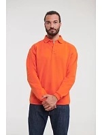 Russell Athletic 012M Pracovní mikina s límečkem 12.012M french navy Russell Athletic 012M Pracovní mikina s límečkem 12.012M french navy