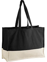 Westford Mill W 858 EarthAware® taška z bio bavlny 50.0858 black/natural Westford Mill W 858 EarthAware® taška z bio bavlny 50.0858 black/natural
