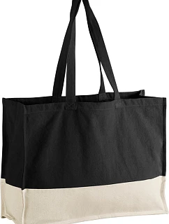 Westford Mill W 858 EarthAware® taška z bio bavlny 50.0858 black/natural