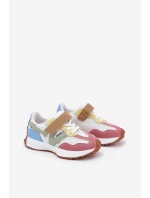 Dětské sneakersy na suchý zip multikolor Tezzu