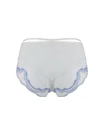 MODRÁ SAMETOVÁ BALKONETOVÁ PODPRSENKA 19191