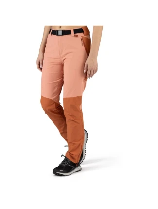 Viking Sequoia Bamboo Lady nepromokavé trekové kalhoty z bambusového vlákna oranžové (900/25/9696/5400)