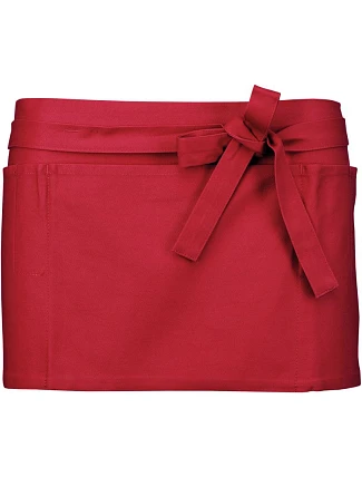 Kariban K 886 Barová zástěra krátká 20.K886 red Kariban K 886 Barová zástěra krátká 20.K886 red