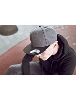 Flexfit 6089M 6 panelová Snapback kšiltovka 55.6089 heather grey Flexfit 6089M 6 panelová Snapback kšiltovka 55.6089 heather grey