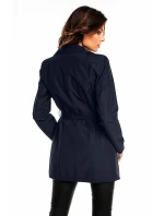 Dámský plášť 128510 tmavě modrý - Cabba