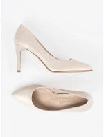 Trendy lodičky dámské Jasnobeżowy na jehlovém podpatku Trendy lodičky dámské Jasnobeżowy na jehlovém podpatku