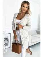 Dámský svetřík 491-1 Kardigan - Numoco basic