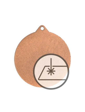 Medaile s rytinou na laminátu