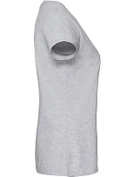 Fruit of the Loom Lady-Fit Iconic 195 T Dámské tričko z těžké bavlny 16.1424 heather grey Fruit of the Loom Lady-Fit Iconic 195 T Dámské tričko z těžké bavlny 16.1424 heather grey
