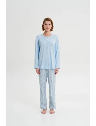 Vamp - Pyžamo se zapínáním na knoflíky 19485 - Vamp Vamp - Pyžamo se zapínáním na knoflíky 19485 - Vamp