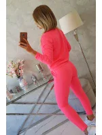 Tepláková souprava růžová neonová Tepláková souprava růžová neonová