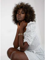 Šaty LK SK 508680.12P bílé a černé