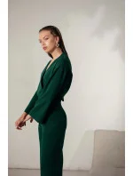 Dámský overal K147 tm. zelená - Makover