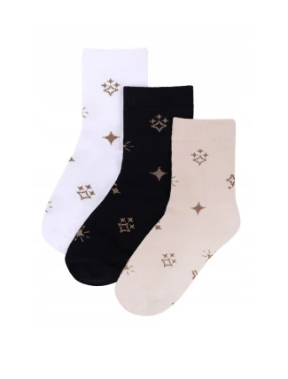YOCLUB Jazzy Dívčí ponožky SKA-0006 A'3 27-38