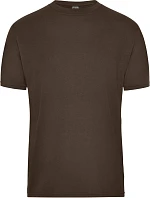 Daiber JN 1808 Pánské pracovní tričko z bio bavlny - Solid 02.1808 brown Daiber JN 1808 Pánské pracovní tričko z bio bavlny - Solid 02.1808 brown