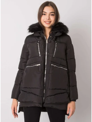 Dámský kabát NM KR H 1072 černý Dámský kabát NM KR H 1072 černý