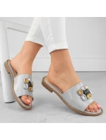 S.Barski W OLI262B žabky se stříbrnými zirkony S.Barski W OLI262B žabky se stříbrnými zirkony