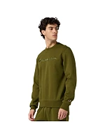 Pánská mikina Champion Crewneck Sweatshirt olive 220272 GS585 pánské