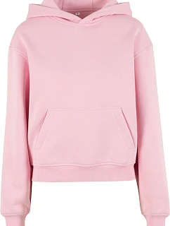 Build your Brand BY 444 Dámská oversize mikina s kapucí "Loose Fit" 56.0444 soft pink