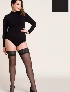 Gabriella Calze 15 DEN Plus Size kód 164 barva:nero