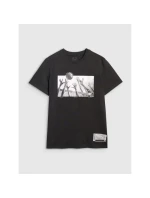 Pánské volejbalové tričko s potiskem 4F 4FRAW25TTSHM3319-20S