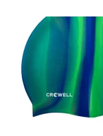 Crowell Multi Flame silikonová plavecká čepice barva 12
