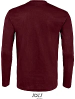SOL'S Monarch Tričko s dlouhým rukávem 25.1420 oxblood